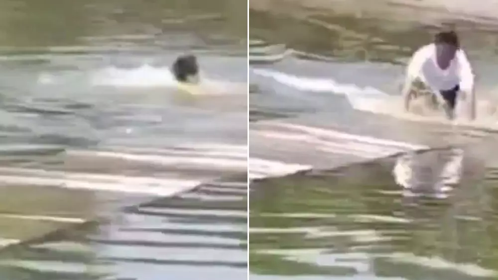 重慶景區男子玩「水上漂」落水溺亡，知情人轟沒救生衣也沒有救生員。