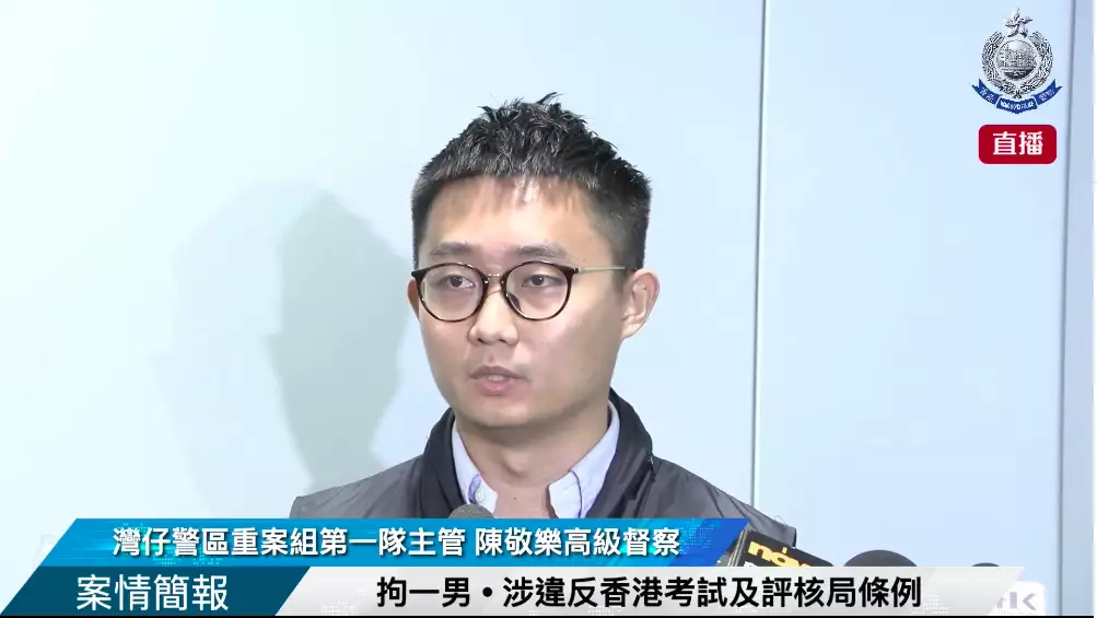 灣仔警區重案組高級督察陳敬樂