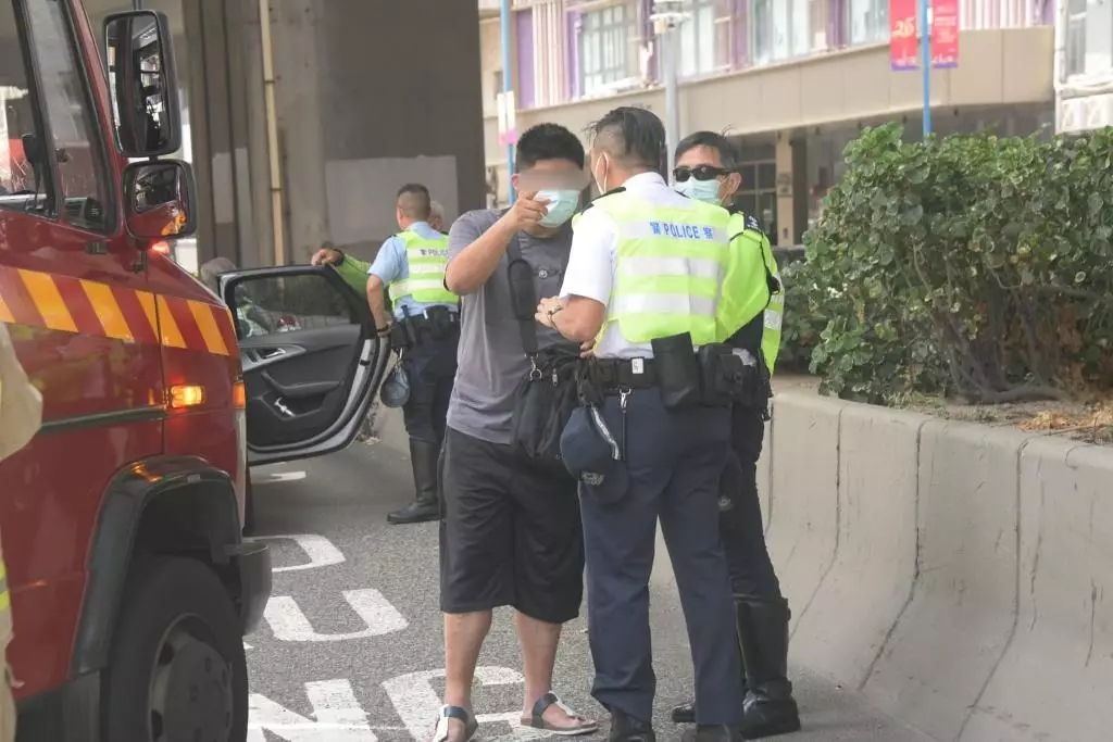 教車師傅向警方講述意外經過。