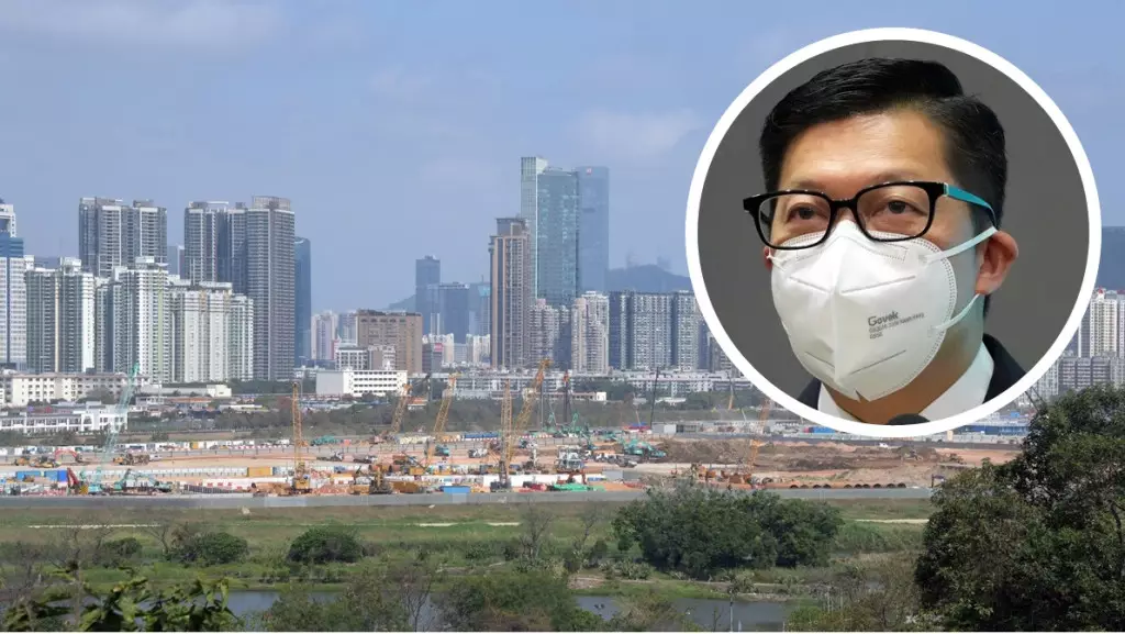 鄧炳強表示,河套區的檢疫設施將可提供約4000間房間。資料圖片