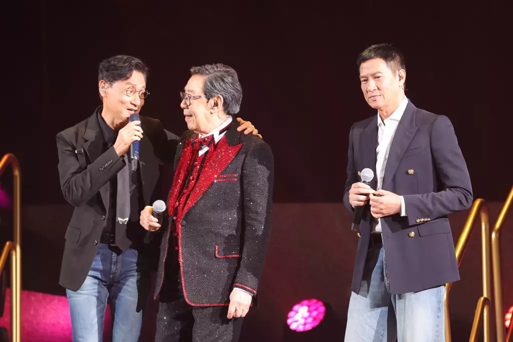 仲有張學友「兄弟」張家輝。