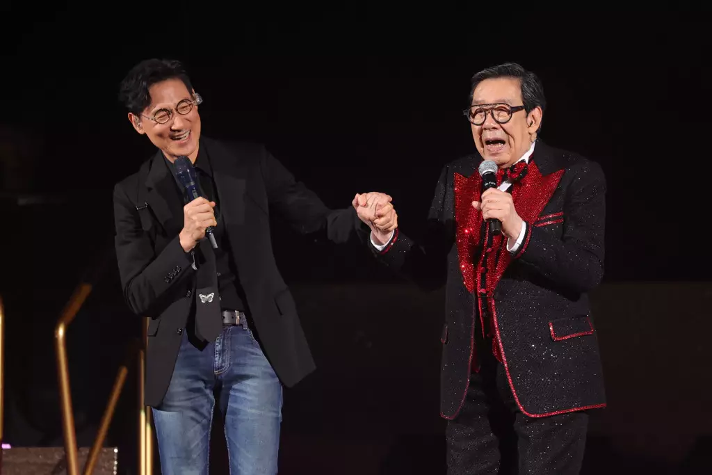張家輝、張學友與修哥同台演出!
