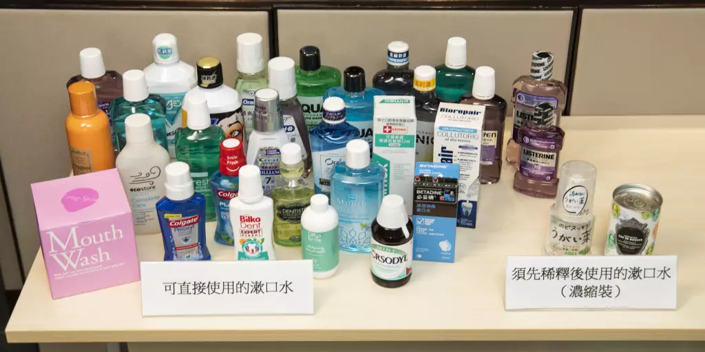 消委會測試市面32款漱口水。