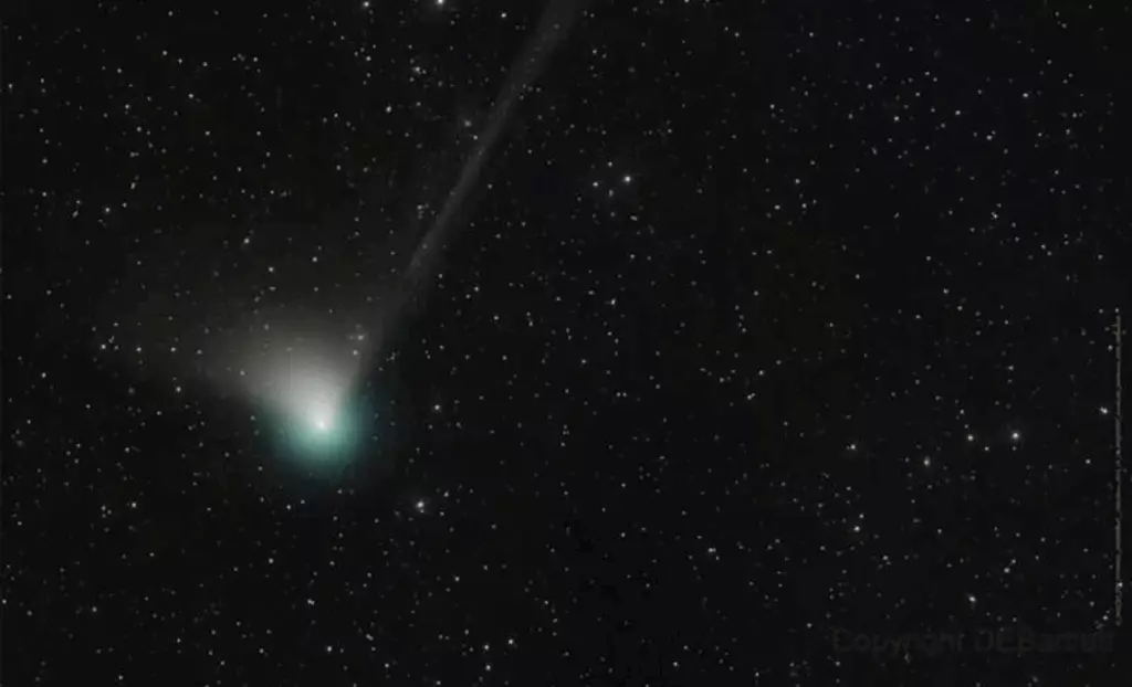 5萬年一遇彗星將飛掠地球。