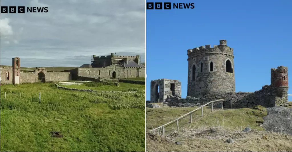 巴夫城堡(Brough Lodge)。(網上圖片:Instagram@bbcnews)