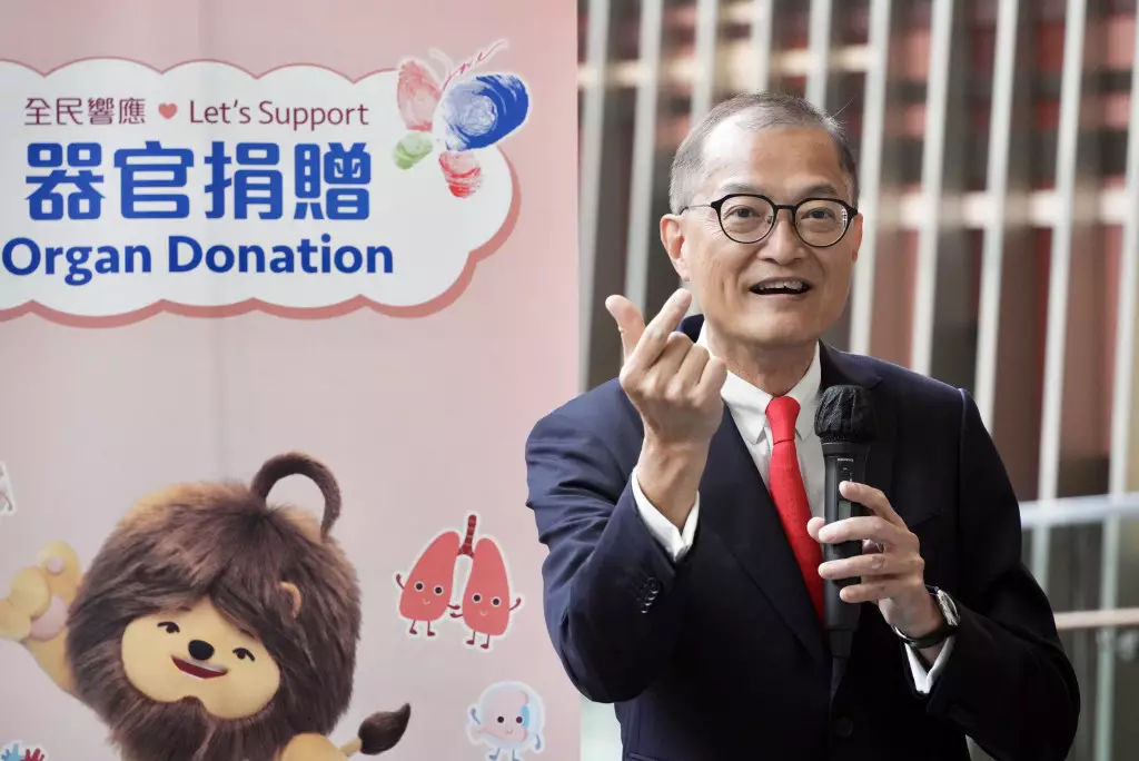 盧竉茂形容每個器官捐出等於一個生命的重生,這是一個非常崇高的大愛行為。