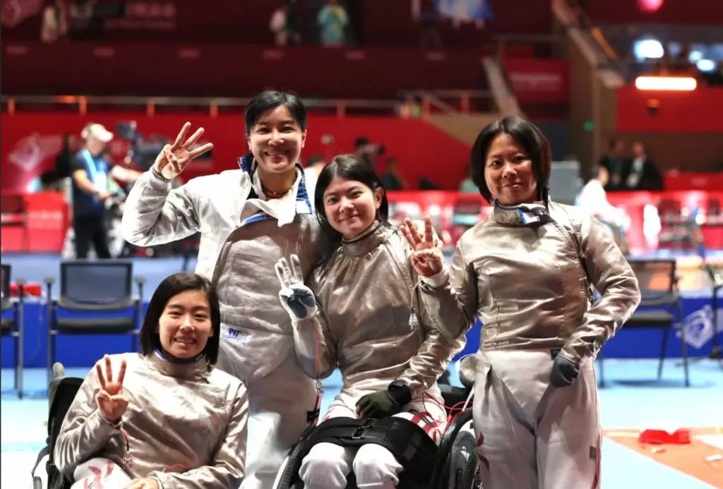 中國香港殘疾人奧委會提供圖片