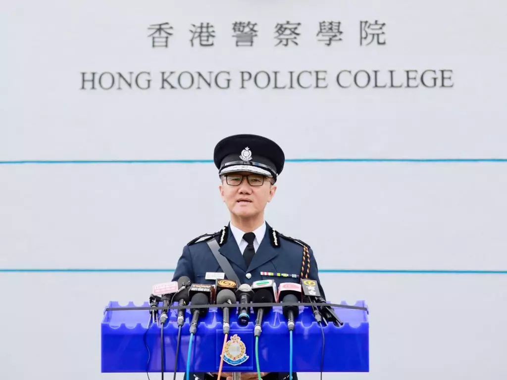 警務處處長蕭澤頤。資料圖片