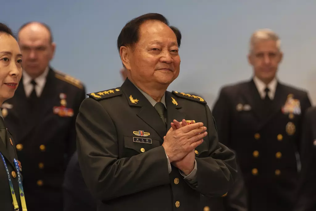 中央軍委副主席張又俠。AP圖片