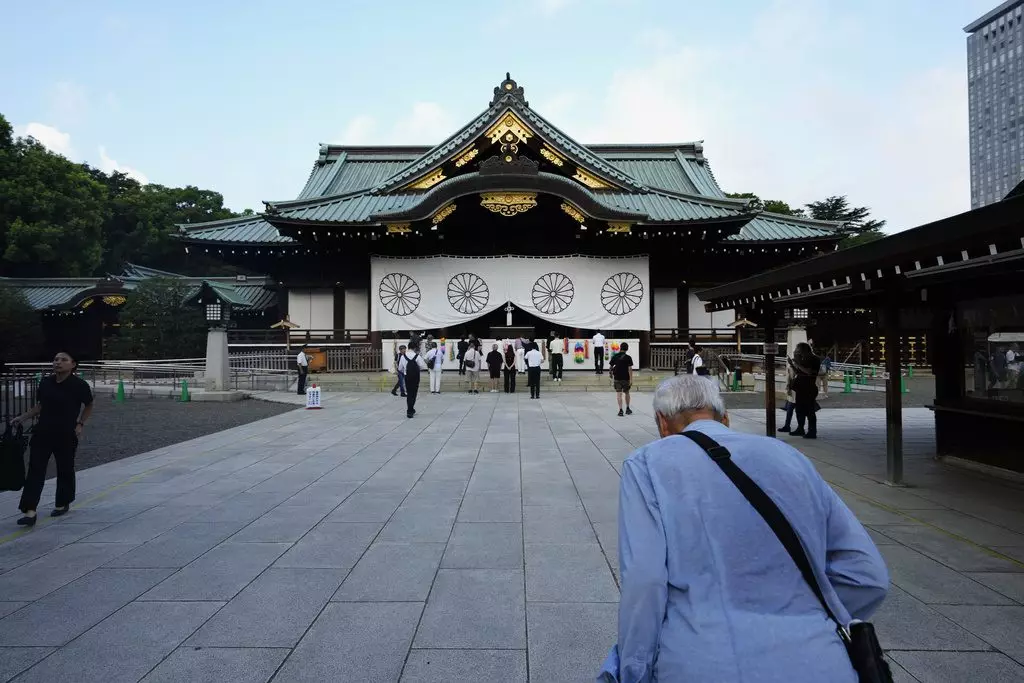 靖國神社。AP資料圖片