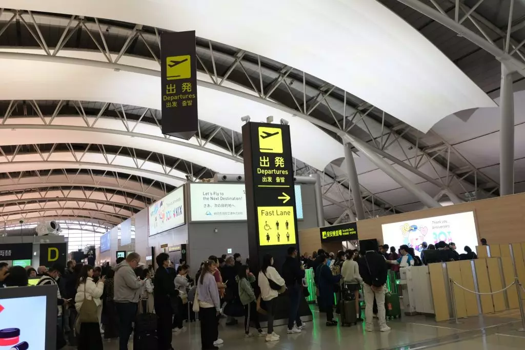 日本大阪關西國際機場。 巴士的報記者攝