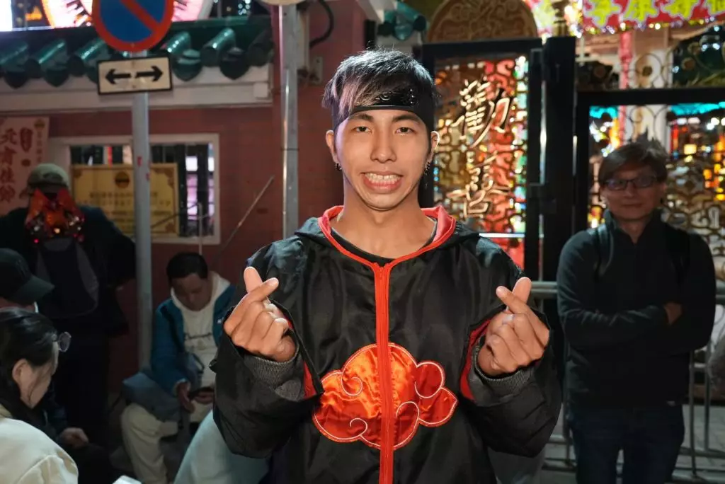 黃大仙祠 頭炷香。巴士的報記者攝