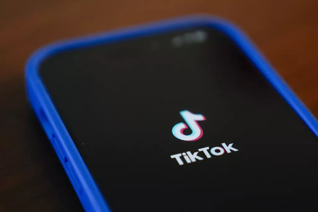 Tiktok。AP資料圖片