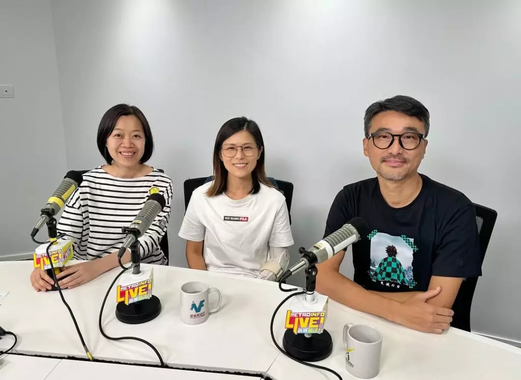 中文大學理學院地球與環境科學系高級講師、香港地質學會主席譚佩玉(中)