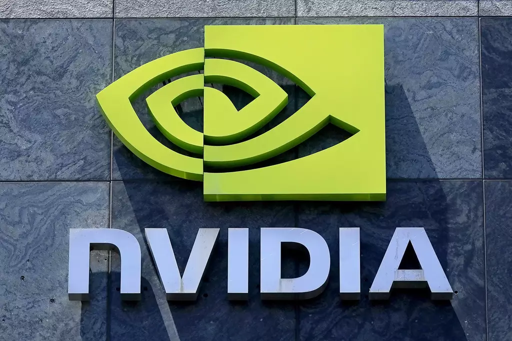美國政府今年4月決定,禁止Nvidia向中國市場銷售旗下H20晶片。AP資料圖片