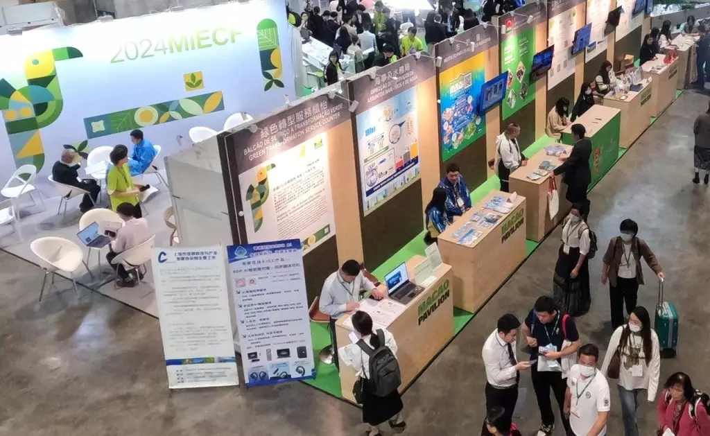 2025MIECF將繼續採用環保搭建物料,致力推動源頭減廢。澳門政府新聞局圖片