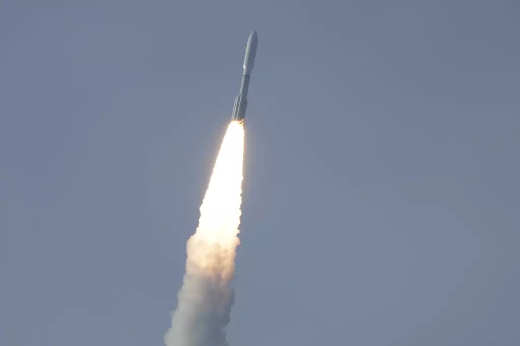 聯合發射聯盟公司隨後確認,火箭已將衛星送入近地軌道。AP圖片