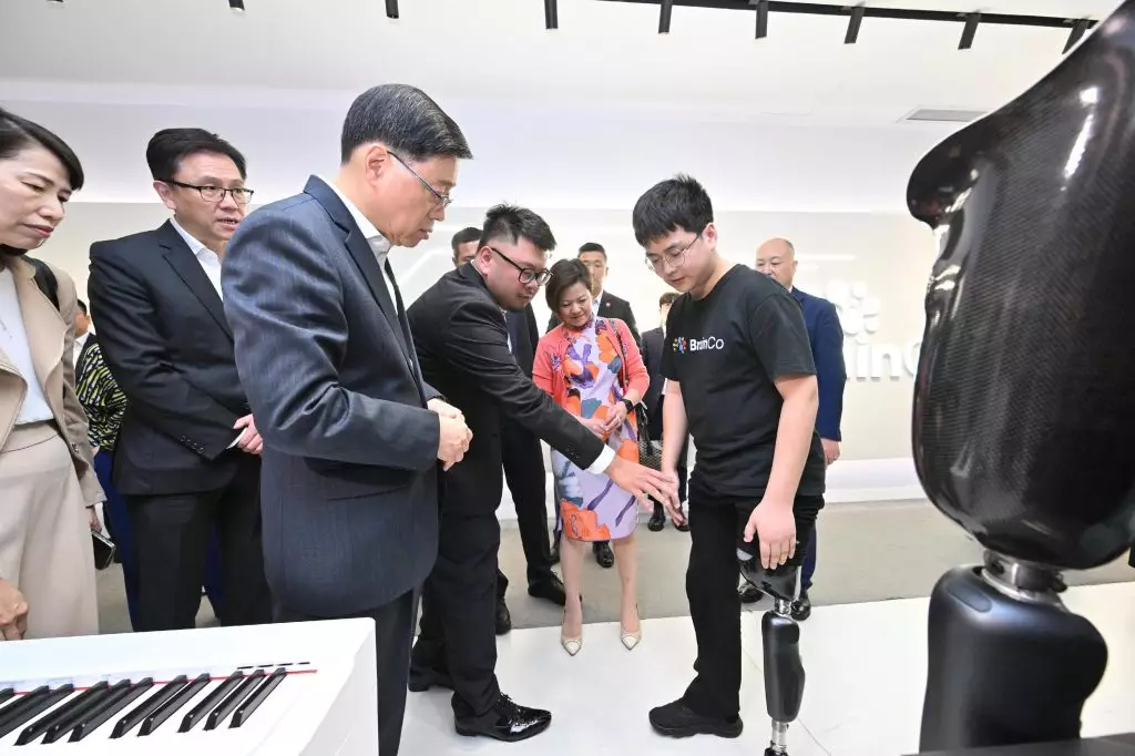 行政長官繼續浙江訪問行程。 政府新聞處圖片