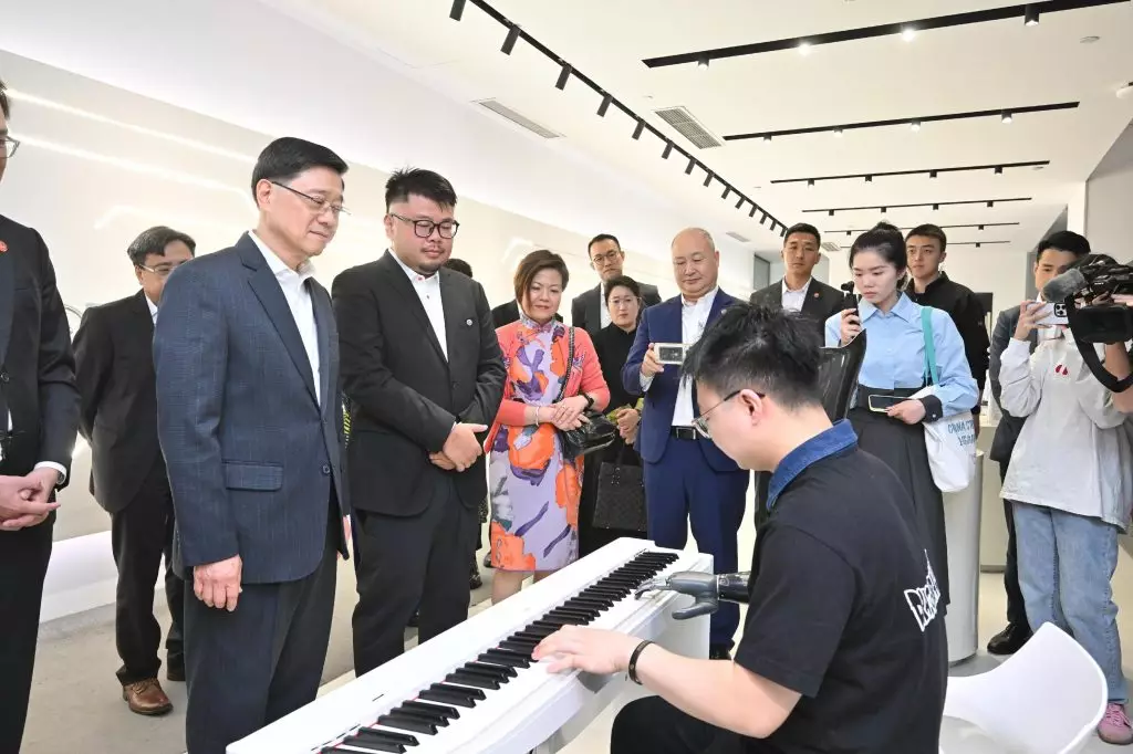 行政長官繼續浙江訪問行程。 政府新聞處圖片