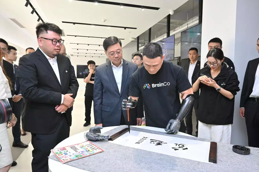 行政長官繼續浙江訪問行程。政府新聞處圖片