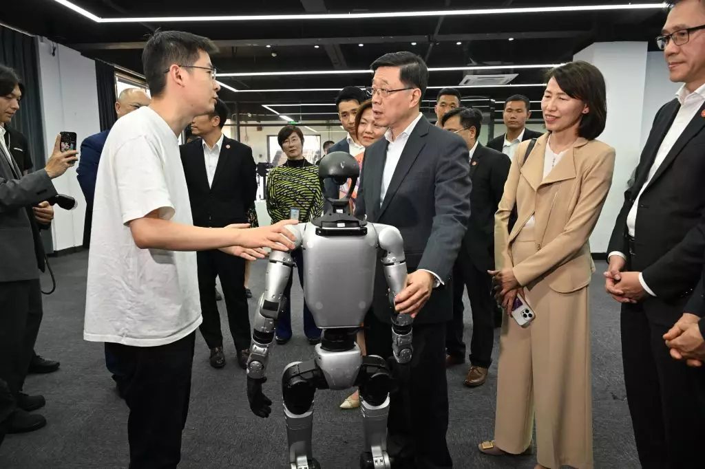 行政長官繼續浙江訪問行程。政府新聞處圖片