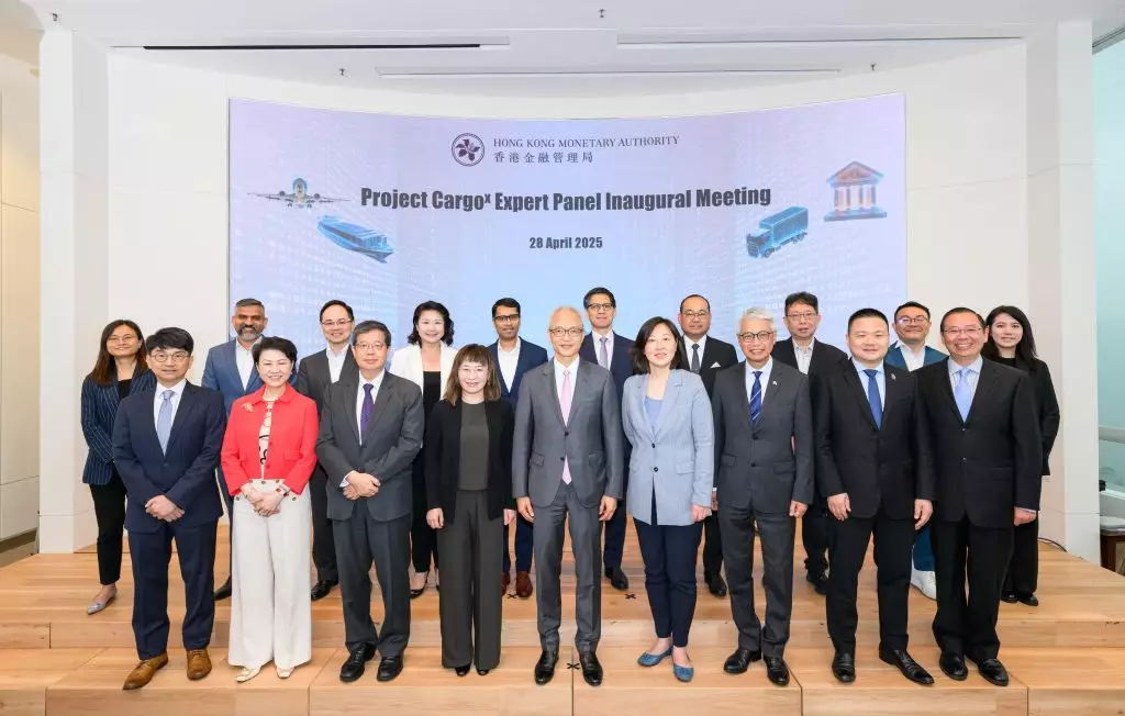 金管局成立CargoX專家小組以支援貿易融資數碼生態圈。 政府新聞處圖片