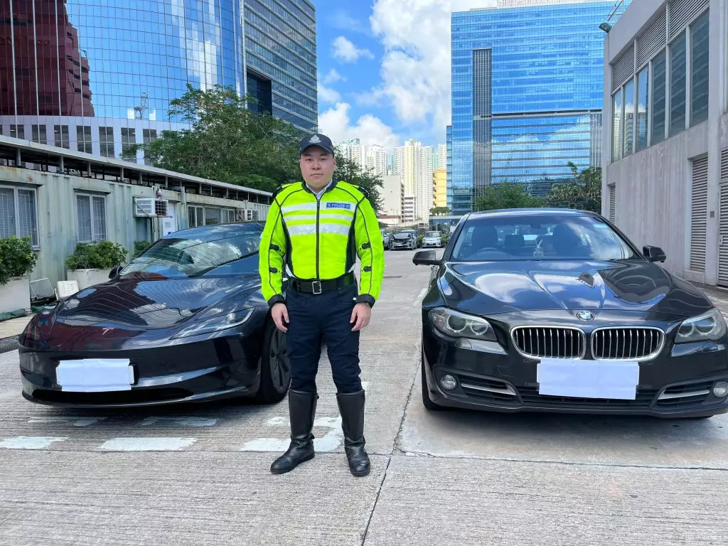 西九龍總區交通部行動,打擊非法載客取酬 。