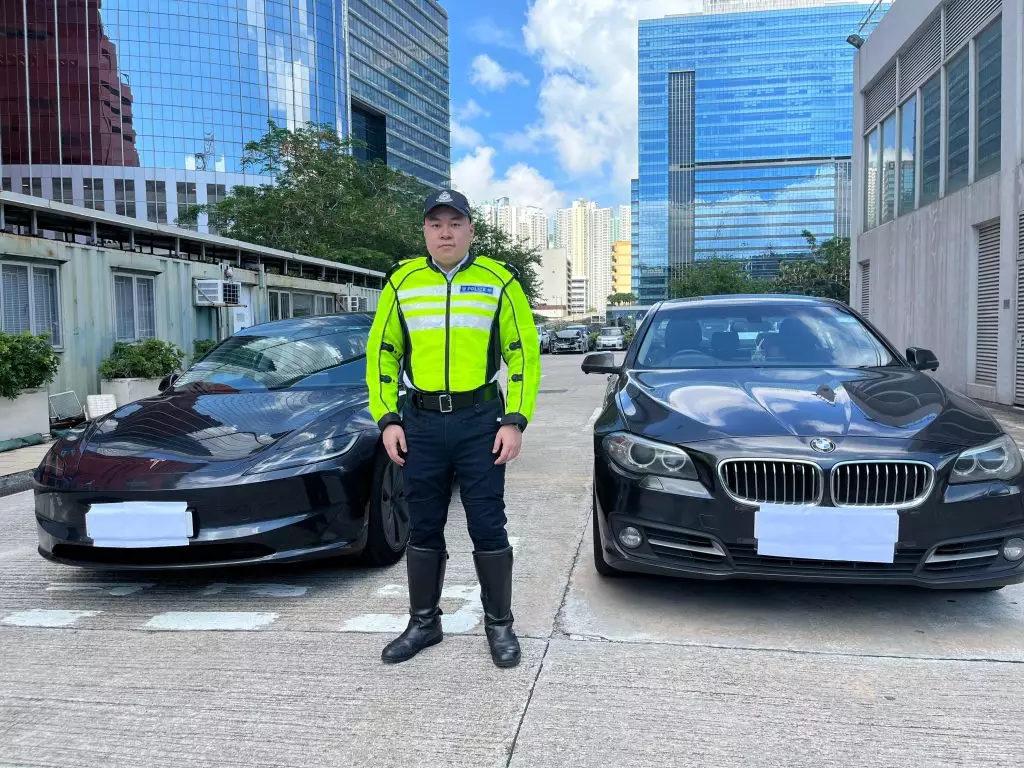 西九龍總區交通部行動,打擊非法載客取酬 。