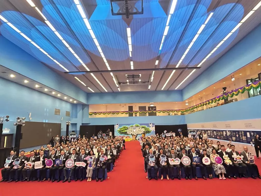 「安全城市大使」計劃委任及嘉許典禮2025。巴士的報記者攝