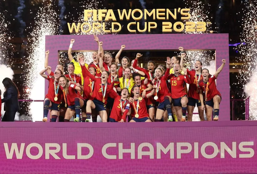女子世界盃上屆冠軍得主是西班牙。FB圖片@FIFA Women's World Cup