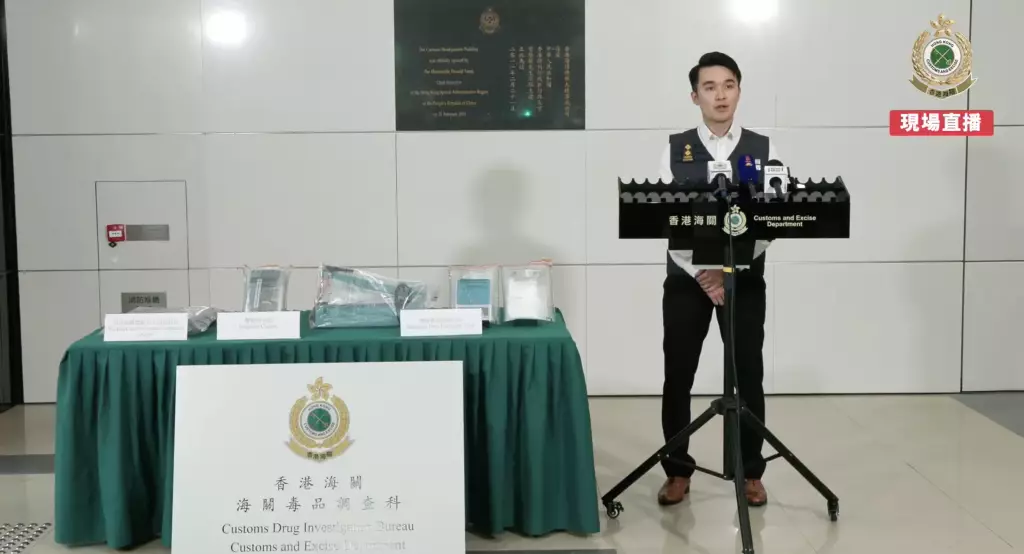 香港海關fb視頻截圖