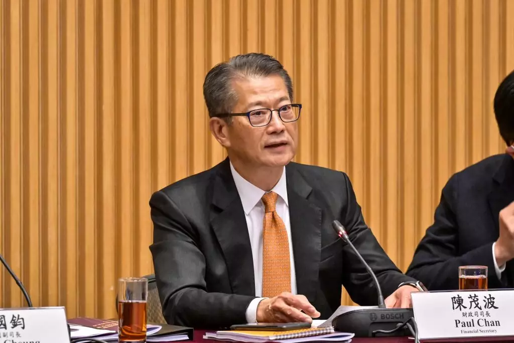 財政司司長陳茂波