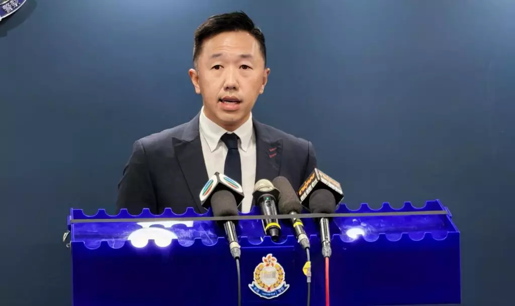 元朗警區重案組第三隊偵緝督察林浩賢