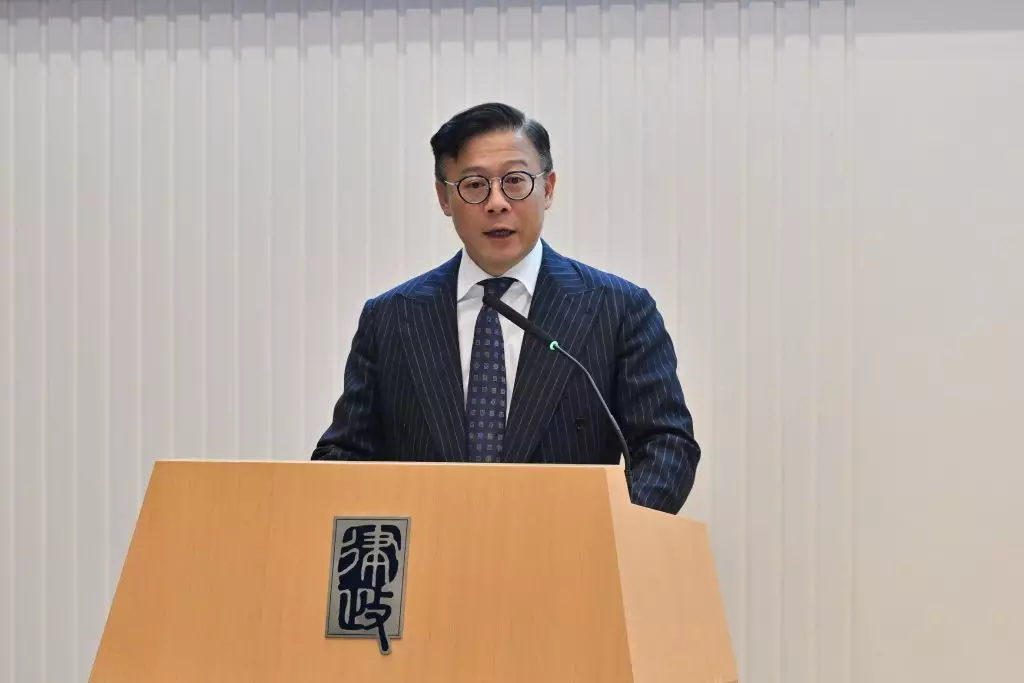律政司副司長張國鈞。政府新聞處圖片