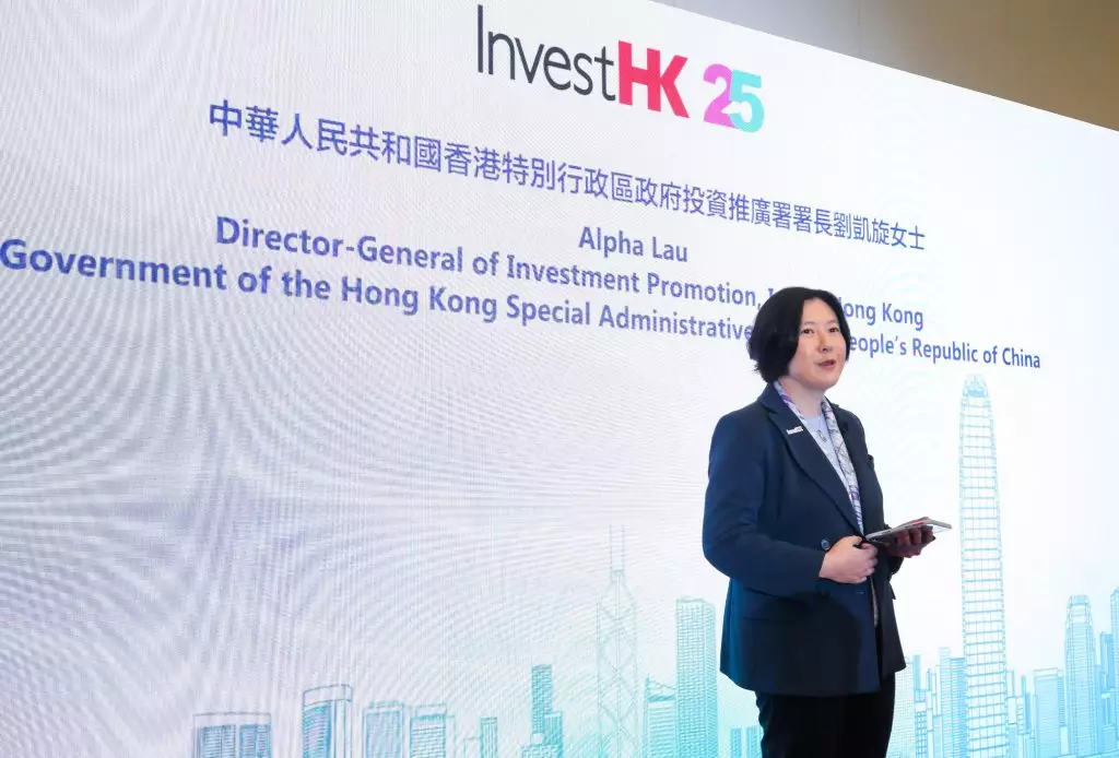 投資推廣署署長劉凱旋表示投資推廣署將繼續推動雙向投資,連接機遇、促進合作,為企業創造長遠價值。政府新聞處圖片