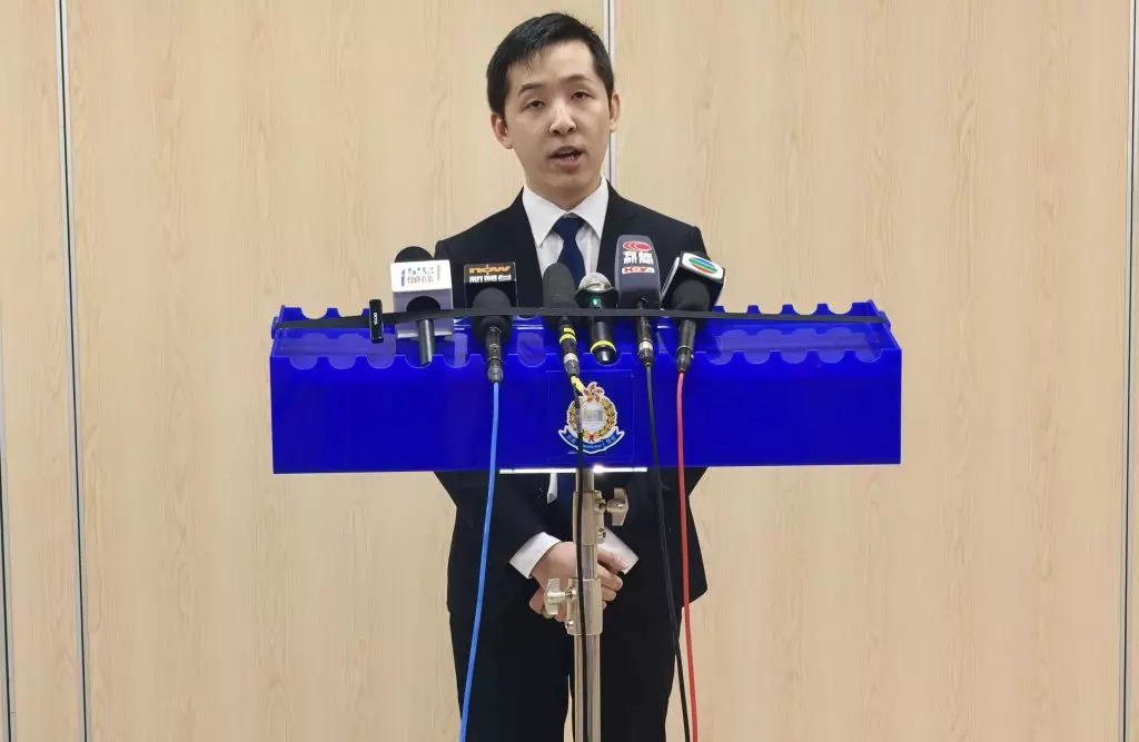 黃大仙警區反三合會行動組偵緝督察周俊軒