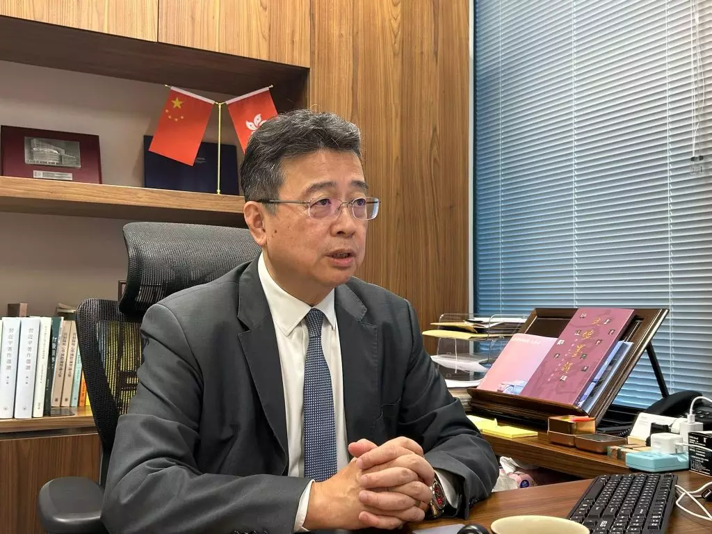 劉智鵬。巴士的報記者攝
