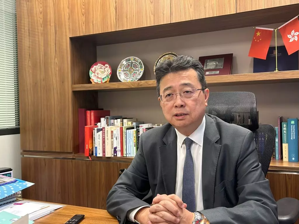 劉智鵬。巴士的報記者攝