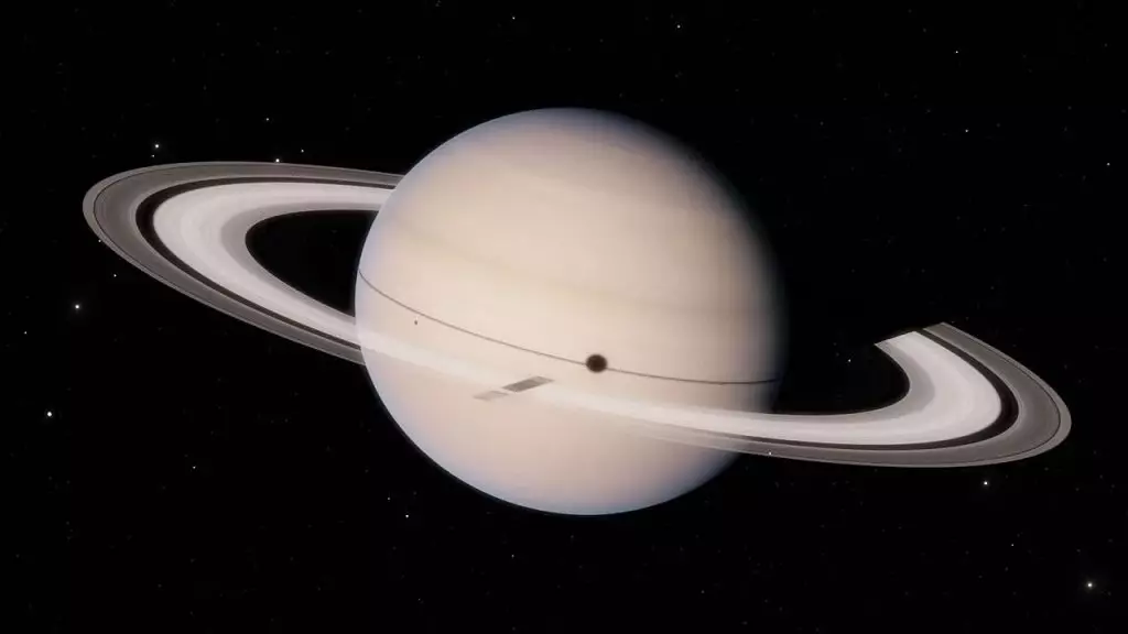 NASA員工可能首次記錄土星遭撞擊,天文學家分秒必爭尋找答案。資料圖片