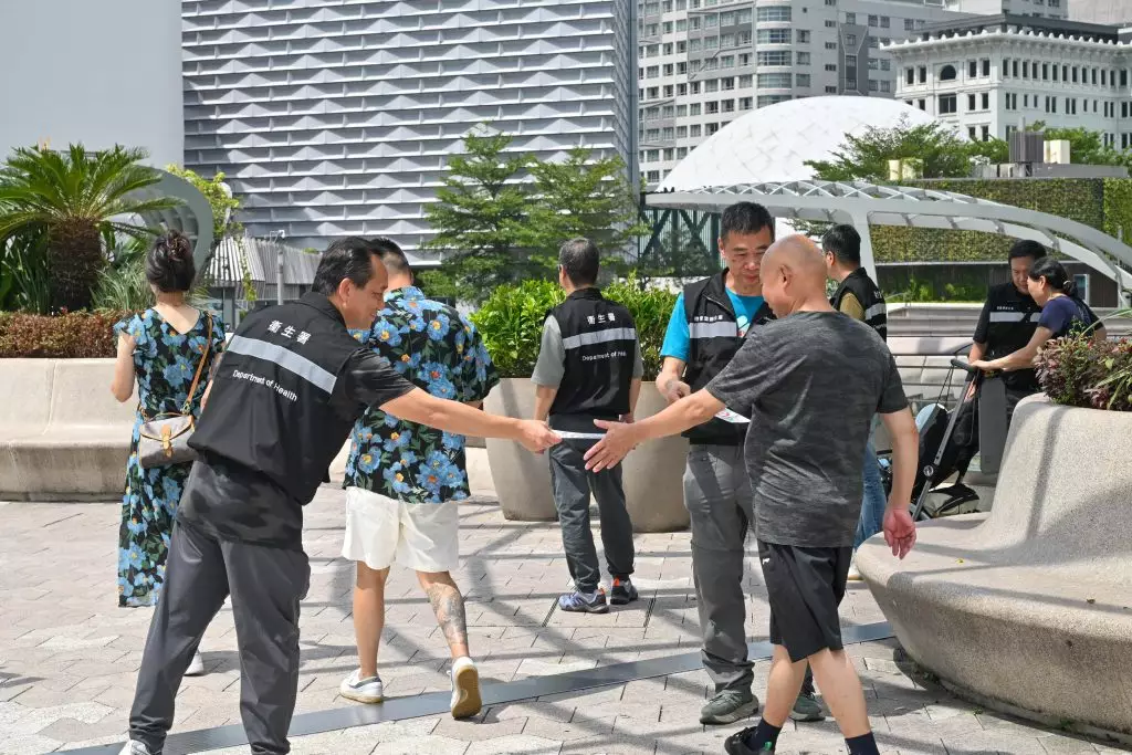 衞生署加強控煙宣傳教育　與市民和旅客攜手締造無煙香港。政府新聞處圖片