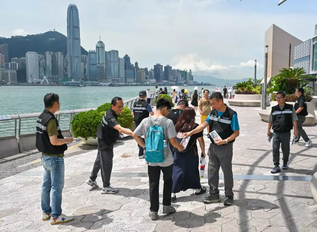 衞生署加強控煙宣傳教育　與市民和旅客攜手締造無煙香港。政府新聞處圖片