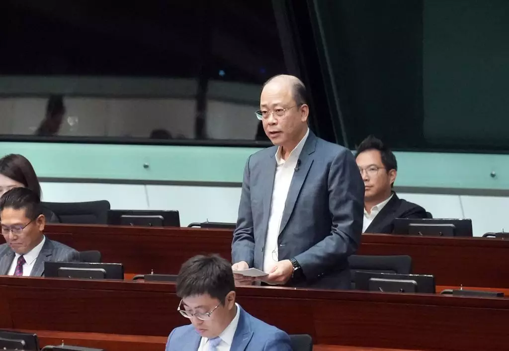 積金局非執行董事、立法會議員周小松。巴士的報資料圖片