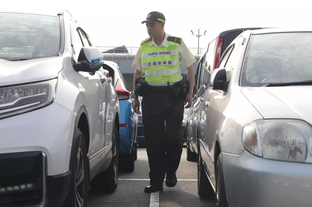駐守機場警區的袁滙林，以香港交通督導員工會理事身分參與是次研討班。(警方圖片)