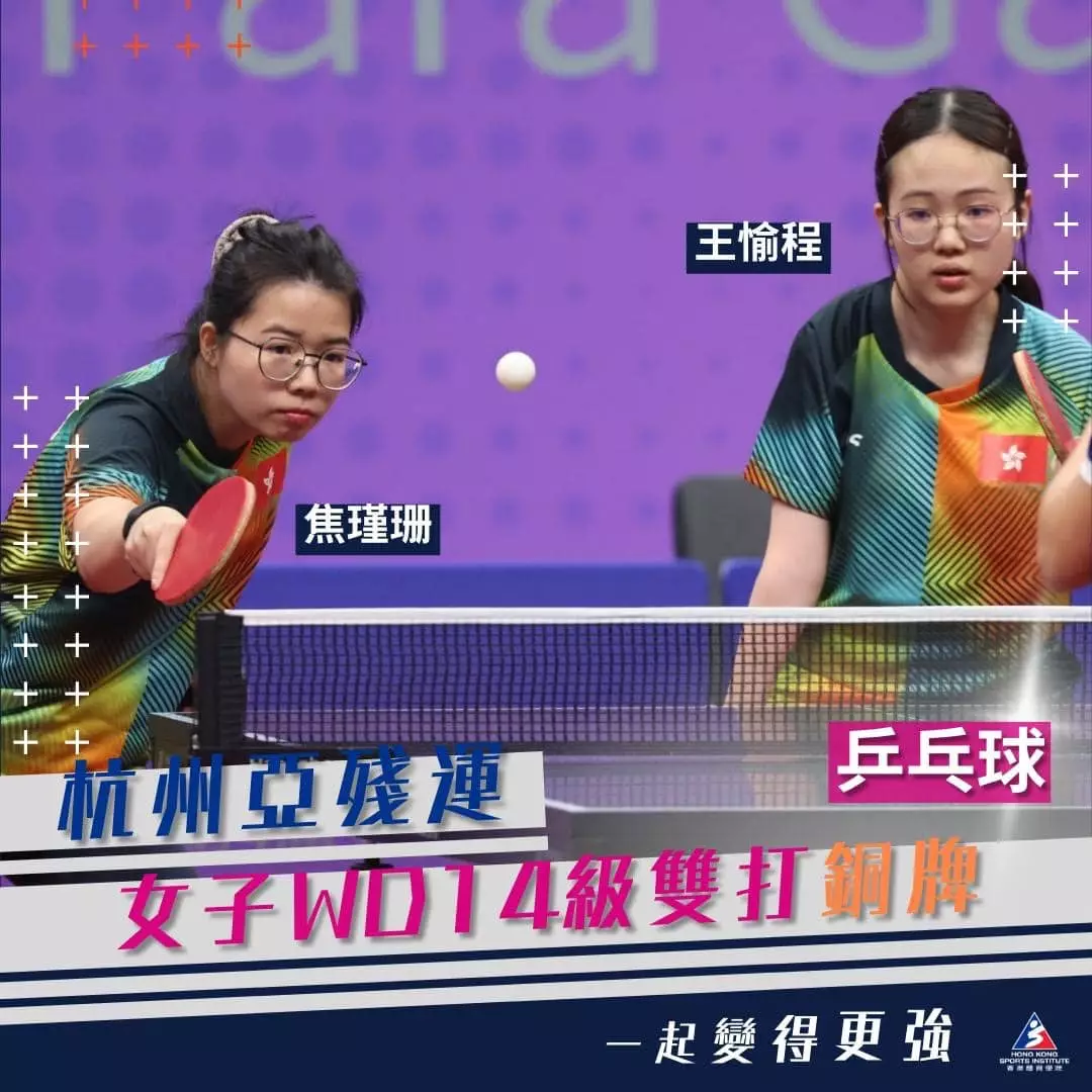 香港體育學院FB圖片