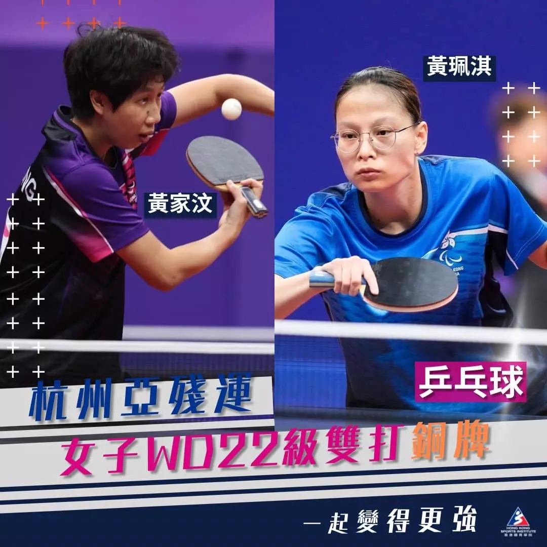 香港體育學院FB圖片