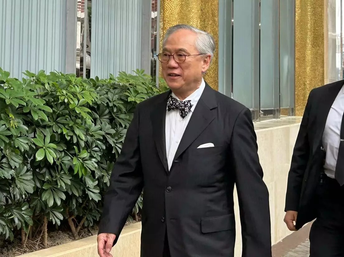 前行政長官曾蔭權。巴士的報記者攝