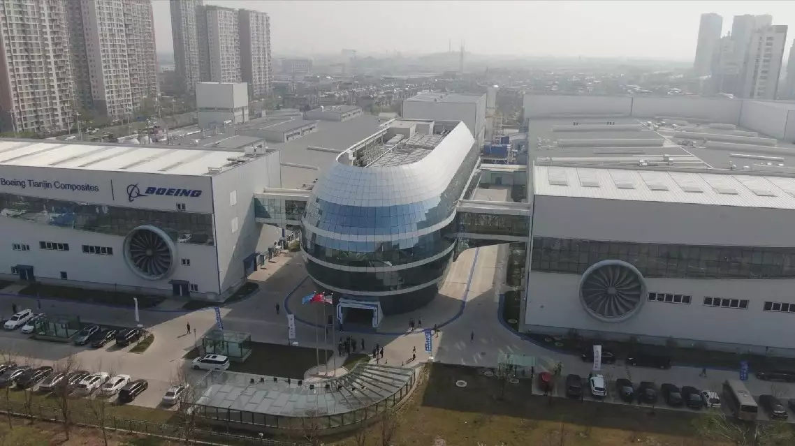 Boeing's new factory in Tianjin fully operational