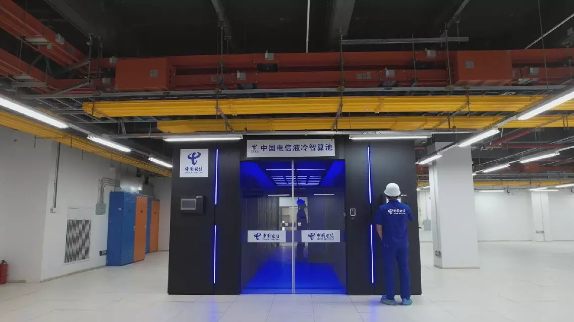 Greater Bay Area's first large-scale fully liquid-cooled intelligent ...