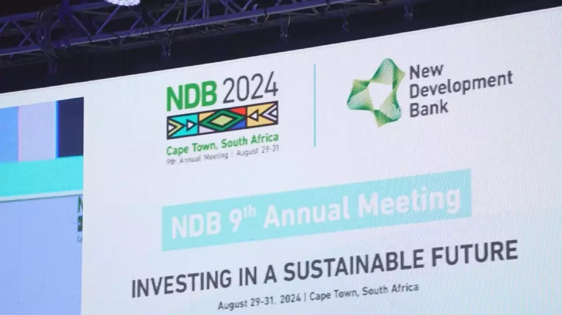 New Development Bank Function New Development Bank leads global push for sustainable investment