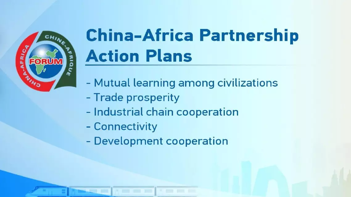China to implement 10 partnership action plans with Africa to advance modernization
